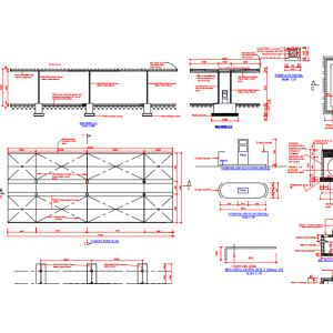 ODM Gas Station Shed Steel Frame Industrial Buildings Prefab ISO9001