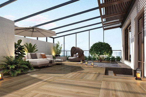 Looks Like Hardwood Planks Porcelain Floor Like Wood Grain Brown Wood Porcelain Ceramic Tile 200*1200mm