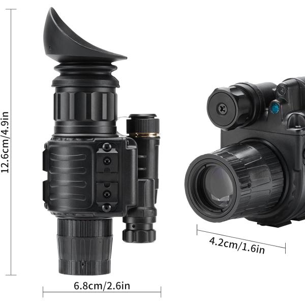 NVMH621 Monocular Head Mounted Low Light Night Vision Device Gen2+ Or 3 Image Intensifier Tube For Hunting