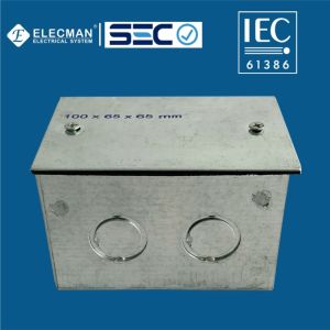 Steel Welded Cable IEC 61386 Electrical Boxes 100x65x65mm