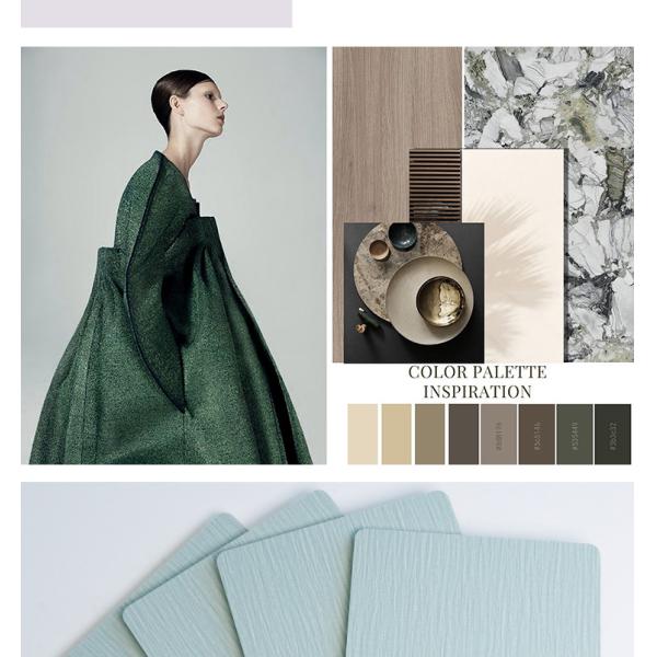 OEM Vintage Decorative Wood Grain Bamboo Charcoal Wood Veneer Wall Panel