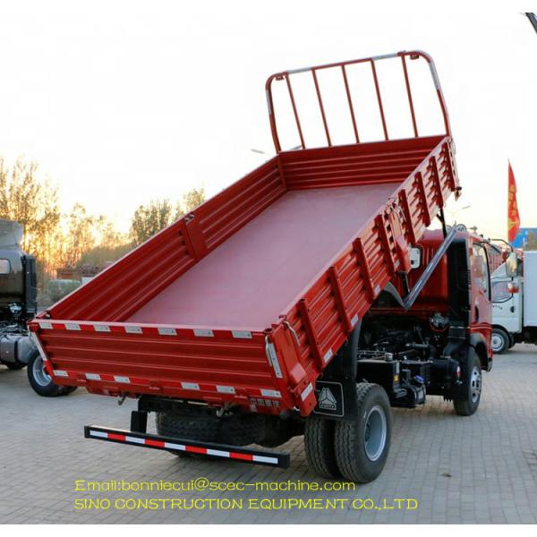 Sinotruk Howo Light Duty Commercial Trucks Euro 2 Right Hand Drive Truck