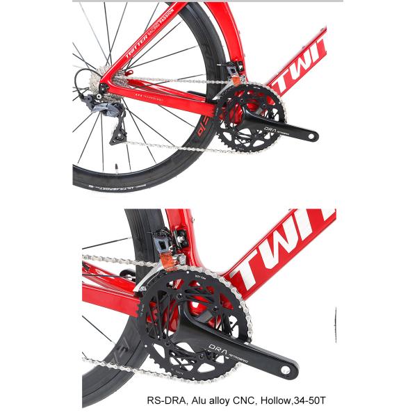 RETROSPEC SENSAH -11S 700c 25c Carbon Fiber Frame Twitter Road Bike 22speed Racing Bicycle for Men ISO9001 Certified