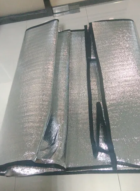 Food and Beverages Transportation Aluminum Foil Bubble Insulated Bag Thermal Pallet Cover Package of Cooler Chain for Shipping Chocolates and Perishable Goods