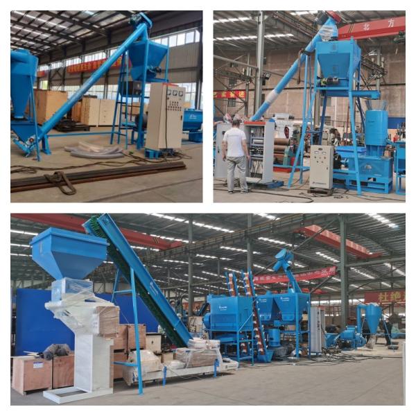 80-1200kg/H Flat Die Wood Pellet Machine 2.5-6mm Wood Pellet Mill Machine Wood Burning