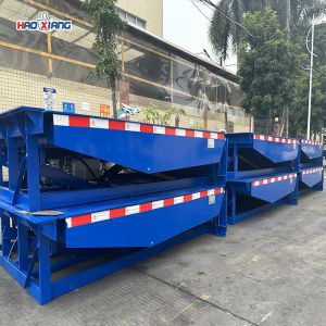 Customizable Work Platform Hydraulic Loading Dock Ramp With 5mm Non-Slip Diamond