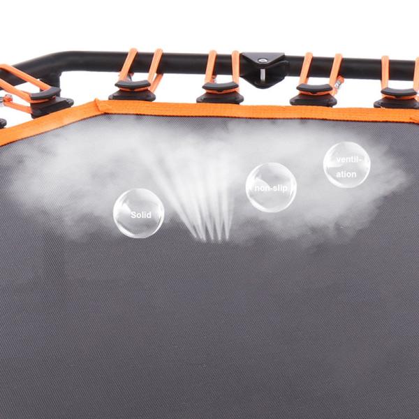 Wholesale New Foldable Outdoor Fitness Equipment Trampoline With Armrests For Adults And Kids