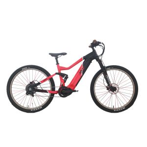 China 48V 750W Electric Mountain Bike Full Suspension SRAM 11 Speeds on sale