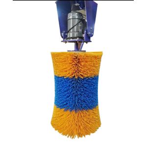Quality Farm Equipment Automatic Electric Nylon Brush Cattle Body Massage Brush wholesale