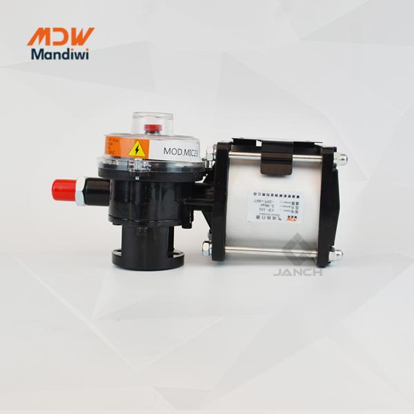 MDW CP101/126 Air Cylinder Pneumatic Swivel Actuator for Aluminum Alloy Butterfly Valve