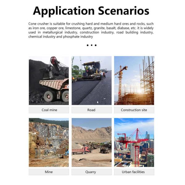 Mining Stone Cone Crusher Sand Marble Hydraulic Cone Crusher Machine