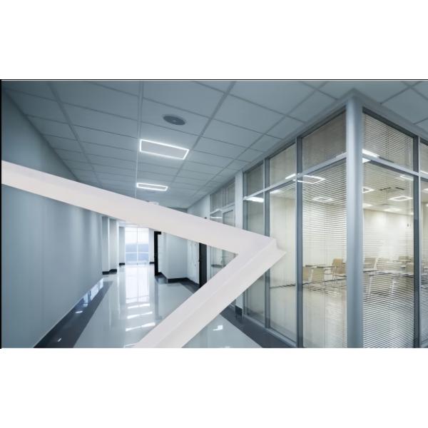 DIY Design 595x595 Indoor Edge Lighting LED Recessed Panel Frame Lighting for Office Shopping Mall