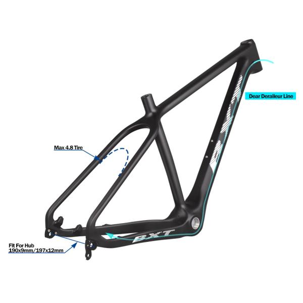 Carbon Snow Fat Tire Bike Frame 26er Rbon Mountain Bike Frame