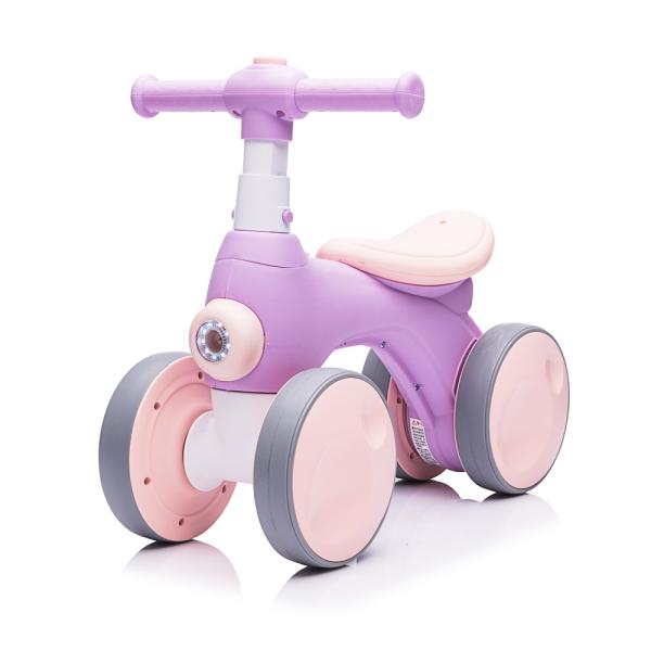 2022 Green Plastic Baby Balance Car Carriage Toys for Kids Ride-On Car Balanced Bike