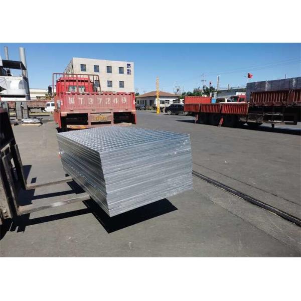 Q235A Hot Dip Galvanized Steel Grating For Sewage Treatment Plant