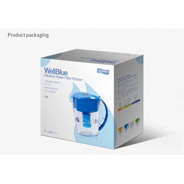 3.5L Capacity Alkaline Water Filter Pitcher Humanity Design Convenience Usage