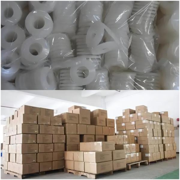 High Elastic Large Custom Silicone Rubber Parts For Fishing Rod Stop Ring