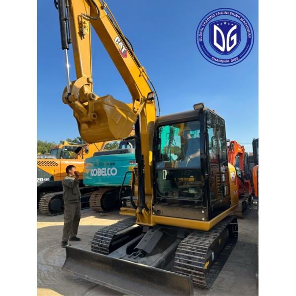 CAT 305.5E2 Used Excavator Caterpillar 5.5Ton Mini Excavator In Good Quality For Sale