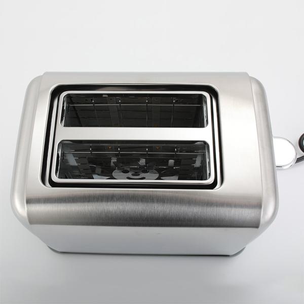 2 Slice Stainless Steel Toaster For Household Breakfast Maker