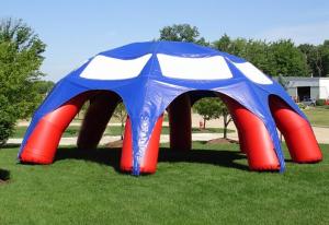 Quality Customized 10m Inflatable Spider Tent Dome Inflatble Tent With 6 Legs wholesale