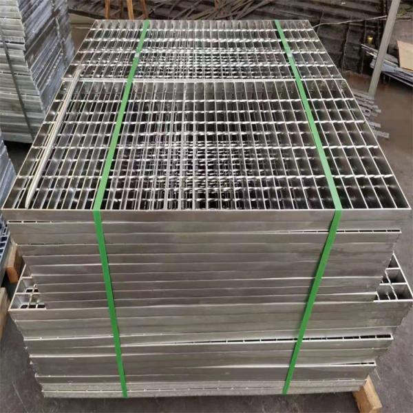 Flooring Hot Dipped Galvanized Steel Bar Grating 1.5m Width Anti skiding