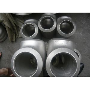 Thick Walled Stainless Steel Pipe Tee Fittings Buttweld Pipe Fittings