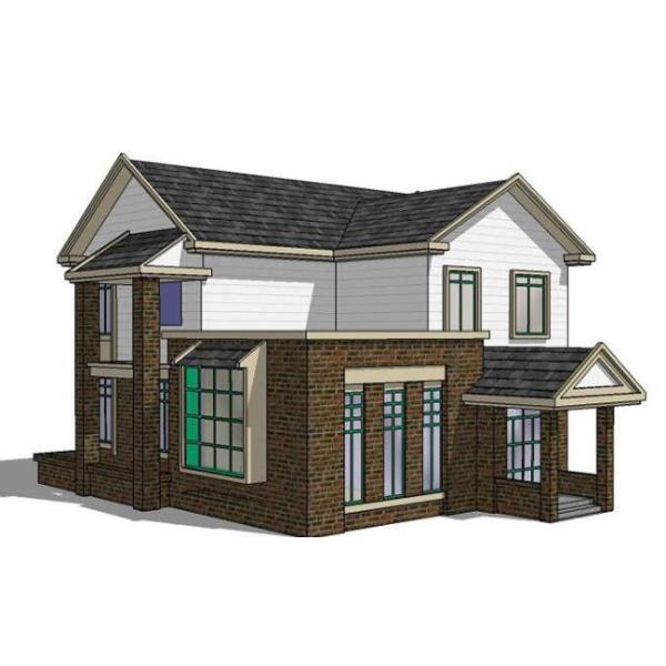 3 Bedroom Prefab House High Standard Modern Resort 67.5 Square Meter