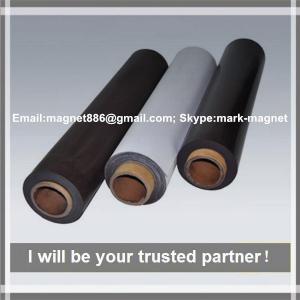 Quality Promotional rubber magnet composite permanent strong rubber rolls magnet/flexible fridge magnet sheet wholesale