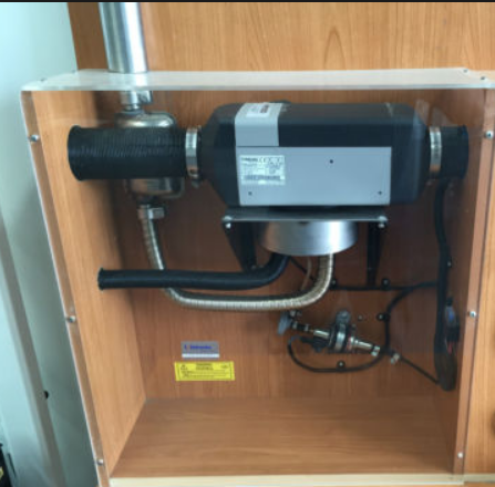 JP App Control Air Heater 5KW Gas Heater For RV Trailer Camper Van Boat and Indoors