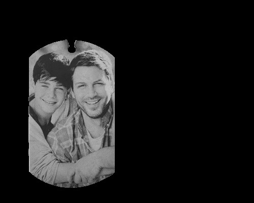 0.11oz 1.12in Custom Picture Pendant Necklace OEM Engraved Portrait Necklaces