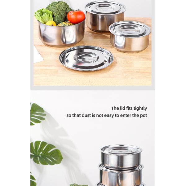Hot Sale Restaurant Soup Pot Stainless Steel Cookware Pots Ollas Cooking Ware Set Cooking Pot With Lid
