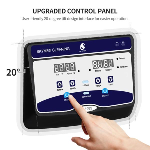 600w 30l Industrial Ultrasonic Cleaner For Bicycle Wheel