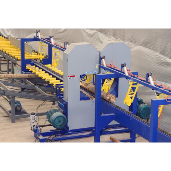 Vertical Band Saw Lumber Mill Industrial Sawmill Equipment 350mm Dia