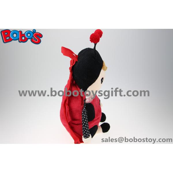 19.6"The Beetle Cartoon Character Plush Backpack for Children in Kindergarten Pupils