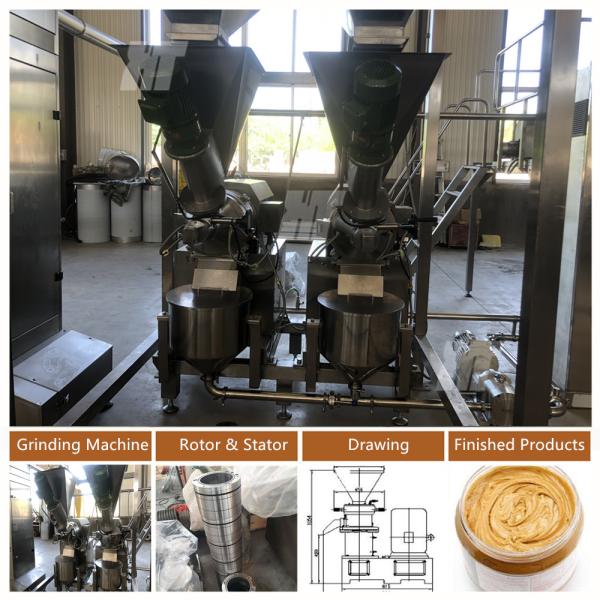 Industrial Peanut Butter Line Cashew Pistachio Small Peanut Butter Making Machine Iso