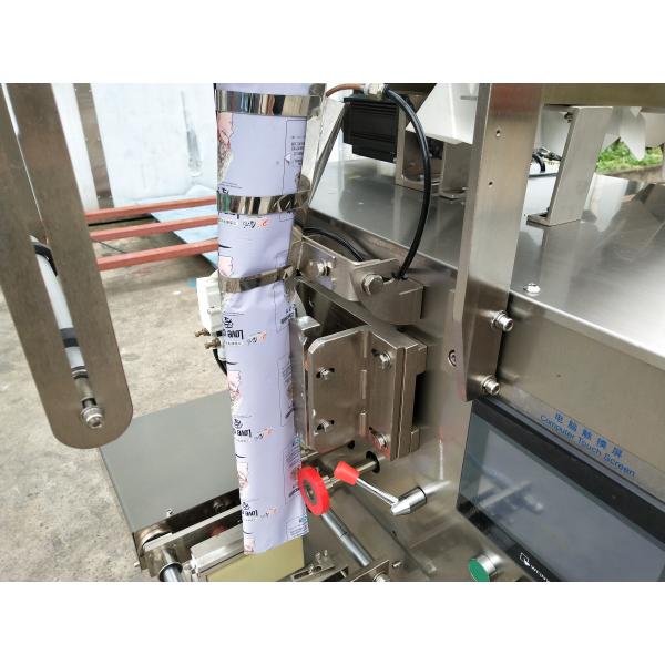 Touch Screen Tea Sachet Packing Machine , Heated Sealing Tea Bag Sealing Machine