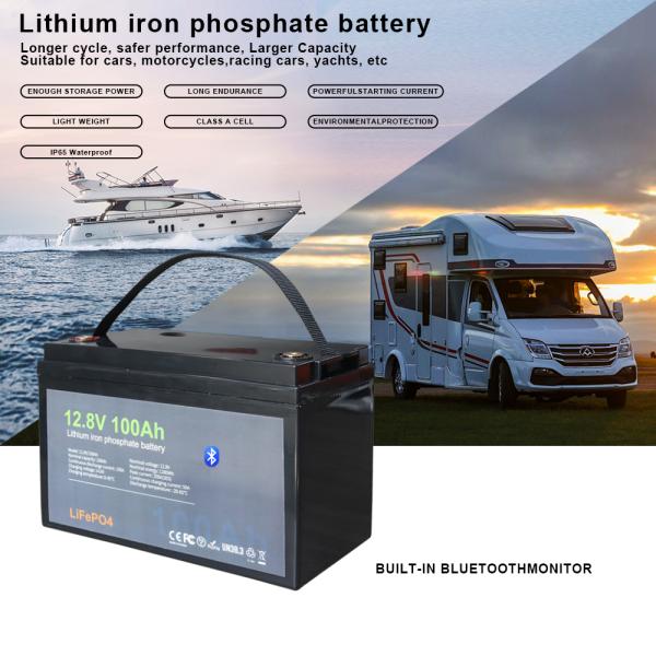 12.8V 100Ah LFP Battery Pack Compact Size For Golf Cart RV OEM/ODM Welcome
