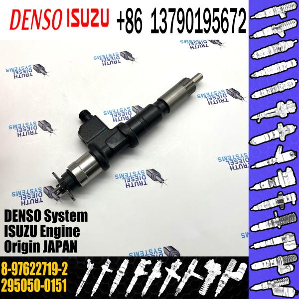 New Diesel fuel common rail injector 295050-0151 295050-0152 8-97622719-2 8-97622719-3 For ISUZU