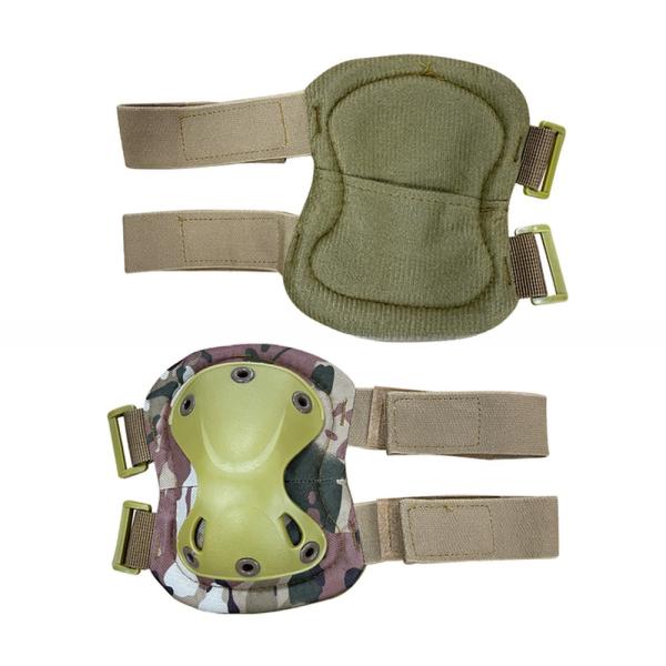 Outdoor Rock Climbing Skiing Game Knee Elbow Protective Pads with Professional Grade