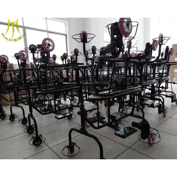 Hansel amusement park games electric riding panda machine used kiddie rides for sale