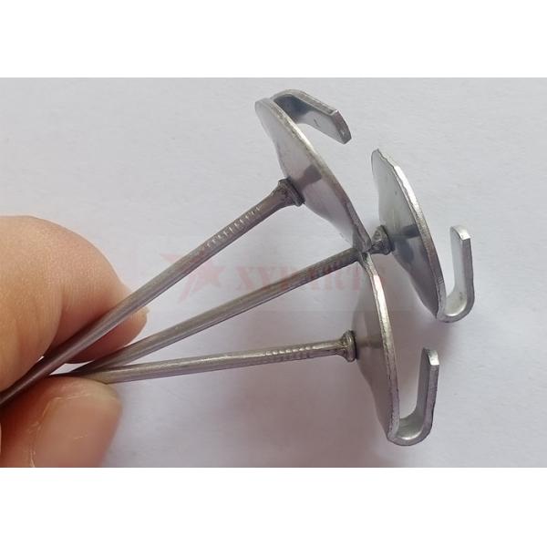 30mm Anneaded Stainless Steel Lacing Anchors For Fabricating Removable Insulation Covers