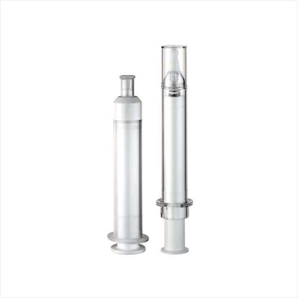 10ml 20ml Syringe bottle Airless Pump Bottle with Applicator Eye Cream bottle Essense bottle