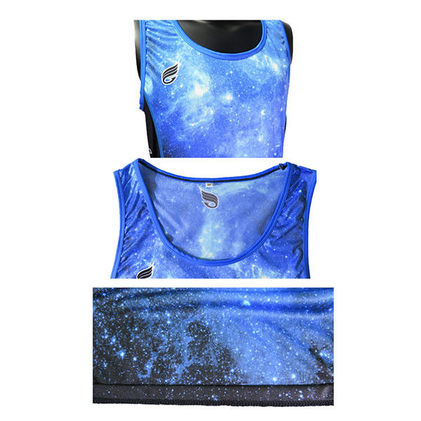 Beautiful Blue Color Casual Sport Clothes Dry Fit Mens Running Tank Tops