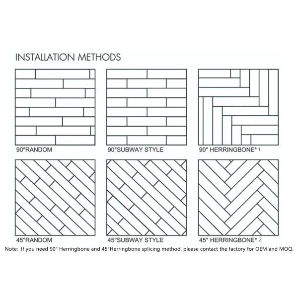 Waterproof Click Anti Boisis Resilient PVC SPC Flooring Quick Install LS-W8011