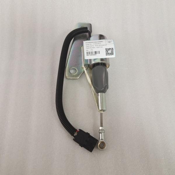 Diesel Parts Fuel Pump Shut Off Solenoid Valve 5267132 24V For Cummins 6BT