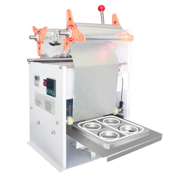 500 Pcs/H 700W Bowl Sealer Machine Durable For Beverage Shops
