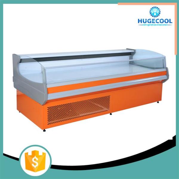 Air Cooling Deli Display Cabinets , Commercial Deli Case For Meat And Fish