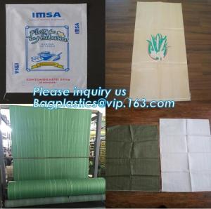 Quality China manufacture high quality free sample recycled printed pp woven bag,beef cattle feed bag BOPP Laminated PP Woven Ba wholesale