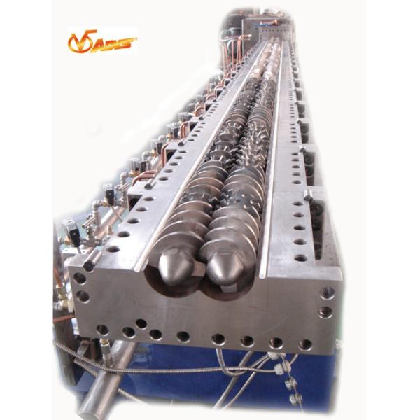 Polymer Devolatilization Counter Rotating Twin Screw Extruder For Reactive Extrusion