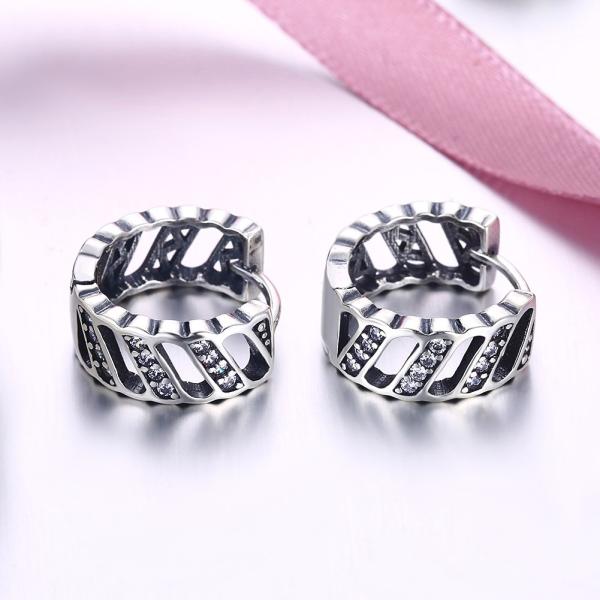 0.17oz 1.6cm Sterling Silver Jewelry Earrings Hypoallergenic Crown Stud Earrings SGS